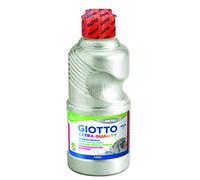 GIOTTO 10294 Gouache acrylique tous supports Argent métallisé flacon 250ml