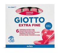 GIOTTO Ultrafine Tempera Tube 12ml Rose 06 Pigments denses pour Beaux-Arts