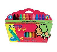 GIOTTO 466800 BEBE WAX CRAYONS 10 BOX