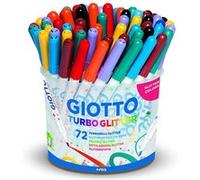 Giotto 5168 00 Kit de dessin feutres à paillettes G