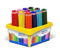 Giotto 5235 00 - Mega Hex Lot de 108 Boîte Scolaire, Couleurs Assorties G