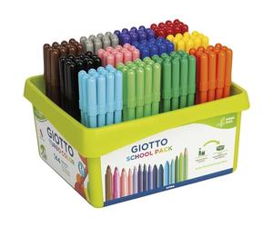 GIOTTO 523800 Feutre Turbo Color Coffret Scolaire 144