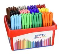 Giotto 523800 Giotto Turbo Color - Pour La Classe - Ass. - Cartable 144 Pcs