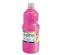 Giotto 5334 10 Bouteille Gouache Prête a l'Emploi 1000 ml Rose
