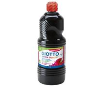 Giotto Gouache prête à l'emploi 533424 - Flacon 1 L Noir