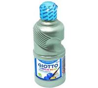 GIOTTO Acrylic Paint - Flacon 250ml argent