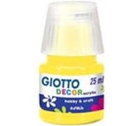 Giotto 538102 peinture acrylique 25 ml Jaune Bouteille Jaune G