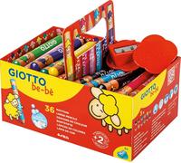 GIOTTO Be-Bé Coffret crayons de couleur Mélange 36 pièces