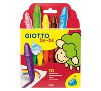 GIOTTO be-bè - Etui 10 maxi crayons de cire