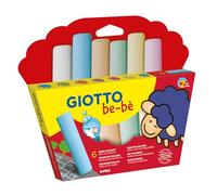 Giotto Be-Bè - Craie - Couleurs Assorties - Pack De 6