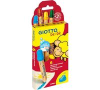 GIOTTO be-bè - Etui 6 maxi crayons + 1 taille-crayon