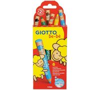 GIOTTO be-bè - Etui 6 maxi crayons + 1 taille-crayon