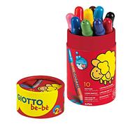 GIOTTO be-bè - Pot 10 maxi crayons de couleur