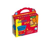 GIOTTO BE-BE Super - Peinture au doigt - gouache - rouge, bleu, vert, jaune - 150 ml (pack de 4)