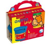 Giotto Set de gouache aux doigts be-bè - 4 pots de 150 ml