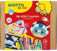 Giotto Bébé My Wow Creations Coloring And Play Kit Artisanat Couleurs Assorties