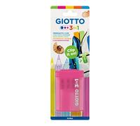 GIOTTO - Blister 1 taille-crayon 3 en 1