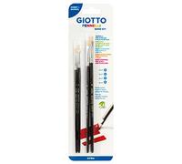 Giotto Pinceaux série 577 – Blister 4 pièces – n° 0, 2, 4, 6
