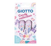 GIOTTO Candy Collection - Blister 2 sticks de 20g de colle