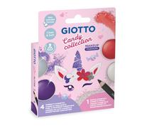 GIOTTO Candy Collection - Make Up Fashion - Etui 4 fards 5ml + 1 crayon cosmétiques