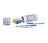GIOTTO Candy Collection - Tube 12 feutres TURBO Soft Brush + 1 pinceau