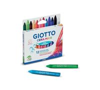 GIOTTO Cera Maxi - Etui 12 crayons cire
