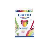 GIOTTO Colors 3.0 Acquarell - Etui 36 crayons de couleur