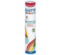 GIOTTO Colors 3.0 - Tube métal 12 crayons de couleur