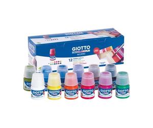 Giotto Decor Acrylic - Assortiment peinture acrylique 12 x 25 ml