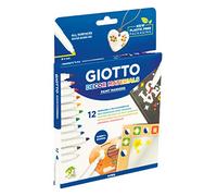 GIOTTO Decor Materials - Etui 12 feutres multi-supports