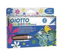 Giotto Decor Metal Multi 5pièce(s) marqueur indélébile - Marqueurs indélébiles (Multi, Multicolore, 5 pièce(s))
