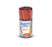 Giotto Di Natura 520200 Crayons De Couleur - Colors Ass.- Barat Tolo 84 Pièces
