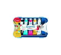 Giotto Peinture tempera Extrafine 327100 – boîte de tubes 5 x 21 ml (105 ml) Multicolore