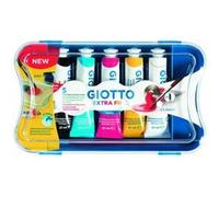 Giotto Extrafine 327100 - Scattola con Tubi Tempera, 5x21Ml, Totale: 105Ml, Multicolore