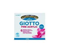 Giotto Extra Fine Tempera Tube 21 Ml - 6 Pcs - 357300 Or
