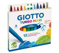 GIOTTO F076400 Feutre Turbo Glitter - 10 couleurs assorties