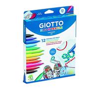 Giotto - feutre Textile Pointe Moyenne - Etui De 12 [Jouet]