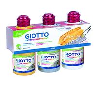 GIOTTO Gouache Extra Quality - Assortiment métal/nacré 3 x 250ml
