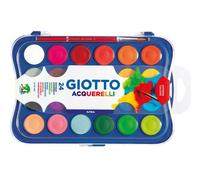 Giotto - Boite de 24 pastilles gouache, couleurs a