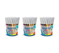 Giotto Lot De 3 Pots De 48 Feutres De Coloriage Turbo Maxi Pte Large Assortis