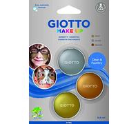 GIOTTO Make Up - Blister 3 fards cosmétiques 5ml couleurs métalliques