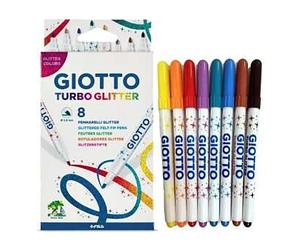 Giotto Marqueur Turbo Glitter F4258000 8 Unités