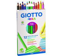 Giotto Mega Pot 24 Crayons De Couleur
