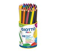 GIOTTO Mega - Pot 48 crayons de couleur