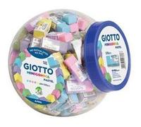 Giotto Pastel gomme à effacer Élastomère thermoplastique (TPE) Vert, Jaune, Bleu, Rose, Violet 120 pièce(s) G