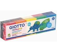 Giotto Pâte à modeler Patplume – Assortiment 10 x 50 g couleurs classiques