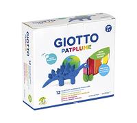 GIOTTO Patplume - Assortiment de pâte à modeler 12x350g