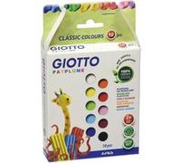 Giotto Patplume Boîte de 10 bâtons de pâte à modeler Multicolore G