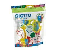GIOTTO Patplume - Sachet 16 accessoires de modelage, Coleurs Assorties
