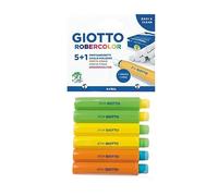 Giotto Pochette porte‑craies Robercolor – 5 porte‑craies + 1 gratuit
